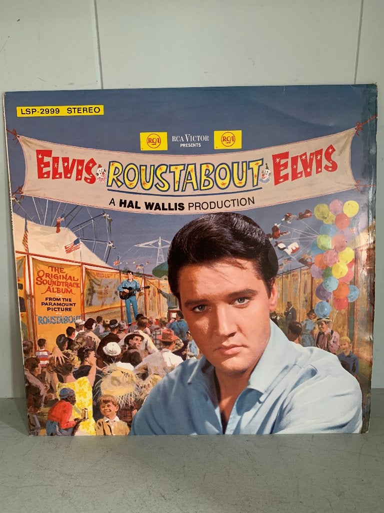 Elvis Presley - Roustabout (RCA LSP-2999 Stereo), LP, Rock, Gebruikt, Originele persing