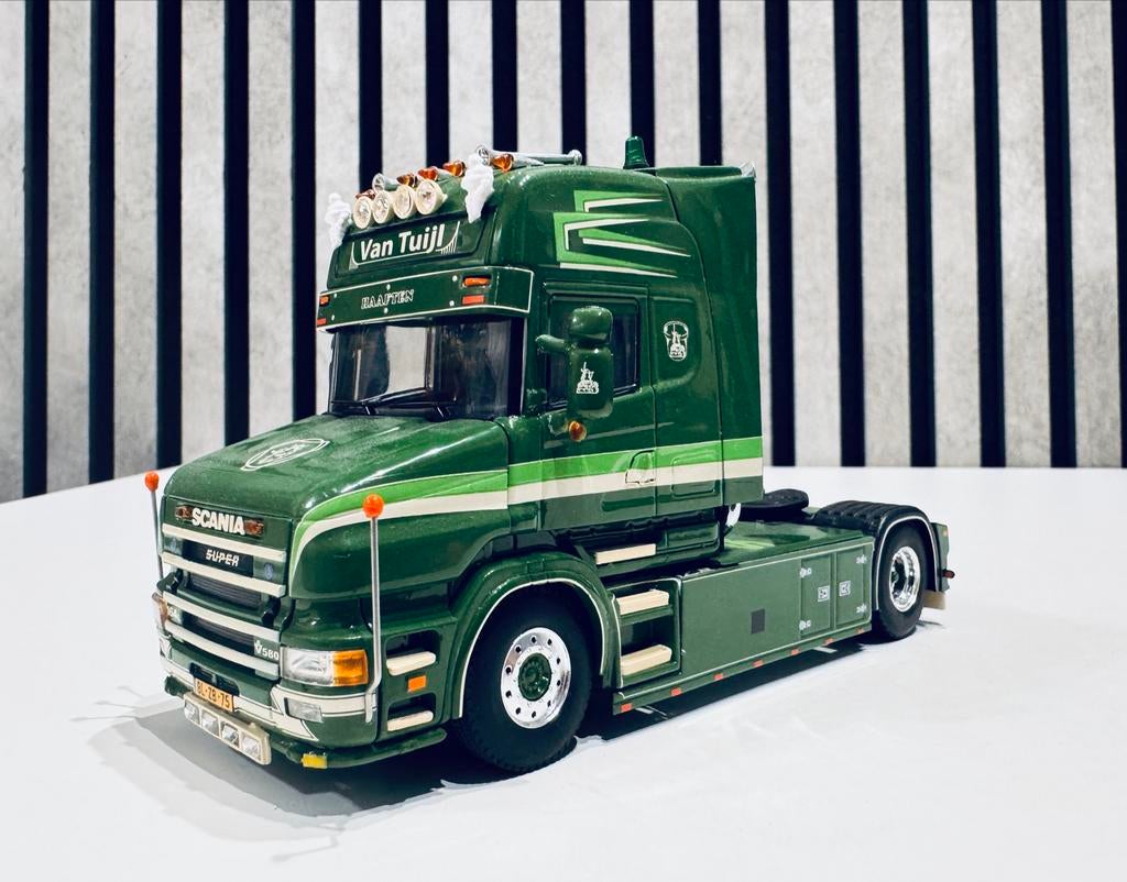 VAN TUIJL SCANIA 4 SERIES TORPEDO Netherlands Wsi 1:50, Ophalen of Verzenden, Zo goed als nieuw, Bus of Vrachtwagen, Overige merken