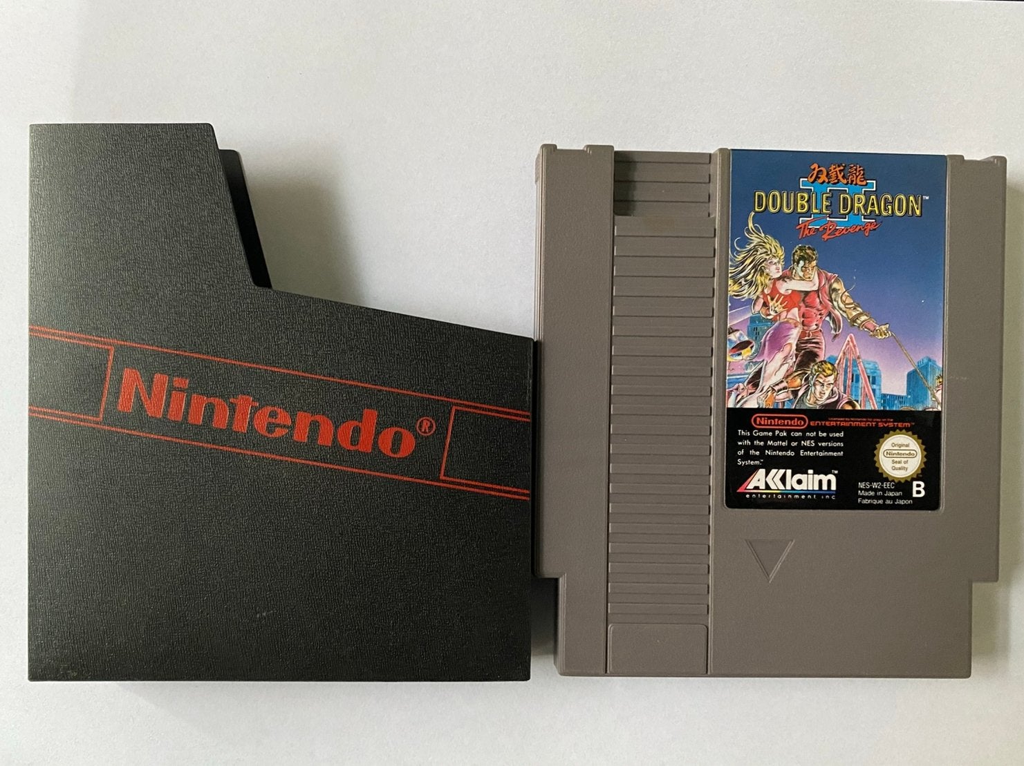Double Dragon 2 NES met hoes, Spelcomputers en Games, Games | Nintendo NES, 2 spelers, Ophalen of Verzenden, Zo goed als nieuw