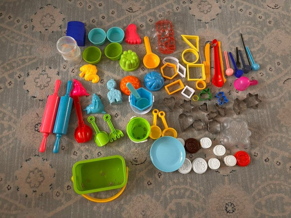 Strand- en kleispeelgoed: multifunctionele set, Ophalen, Gebruikt