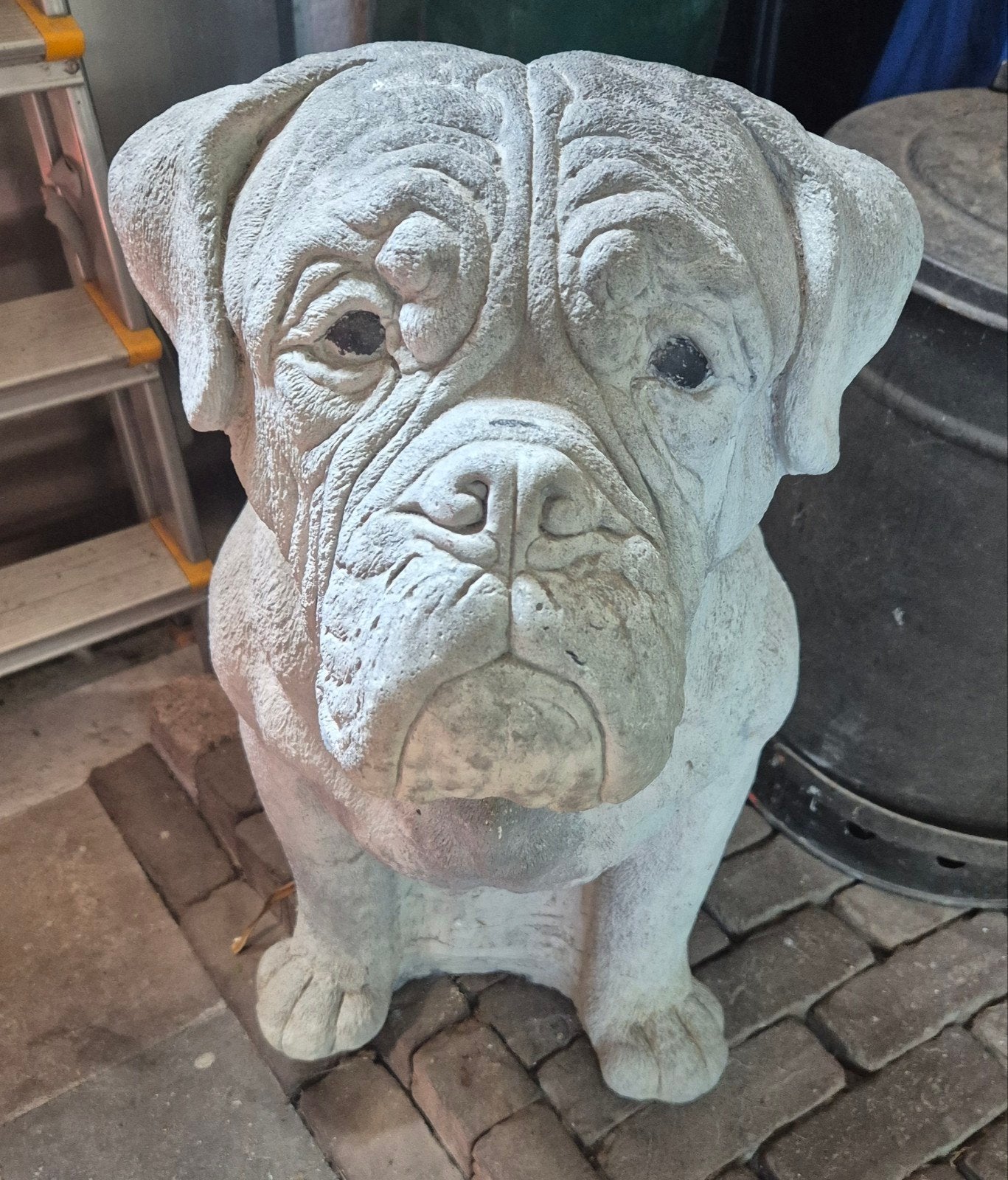 Bordeauxdog bordeaux dog beeld Merk yovach, Tuin en Terras, Tuinbeelden, Ophalen, Zo goed als nieuw