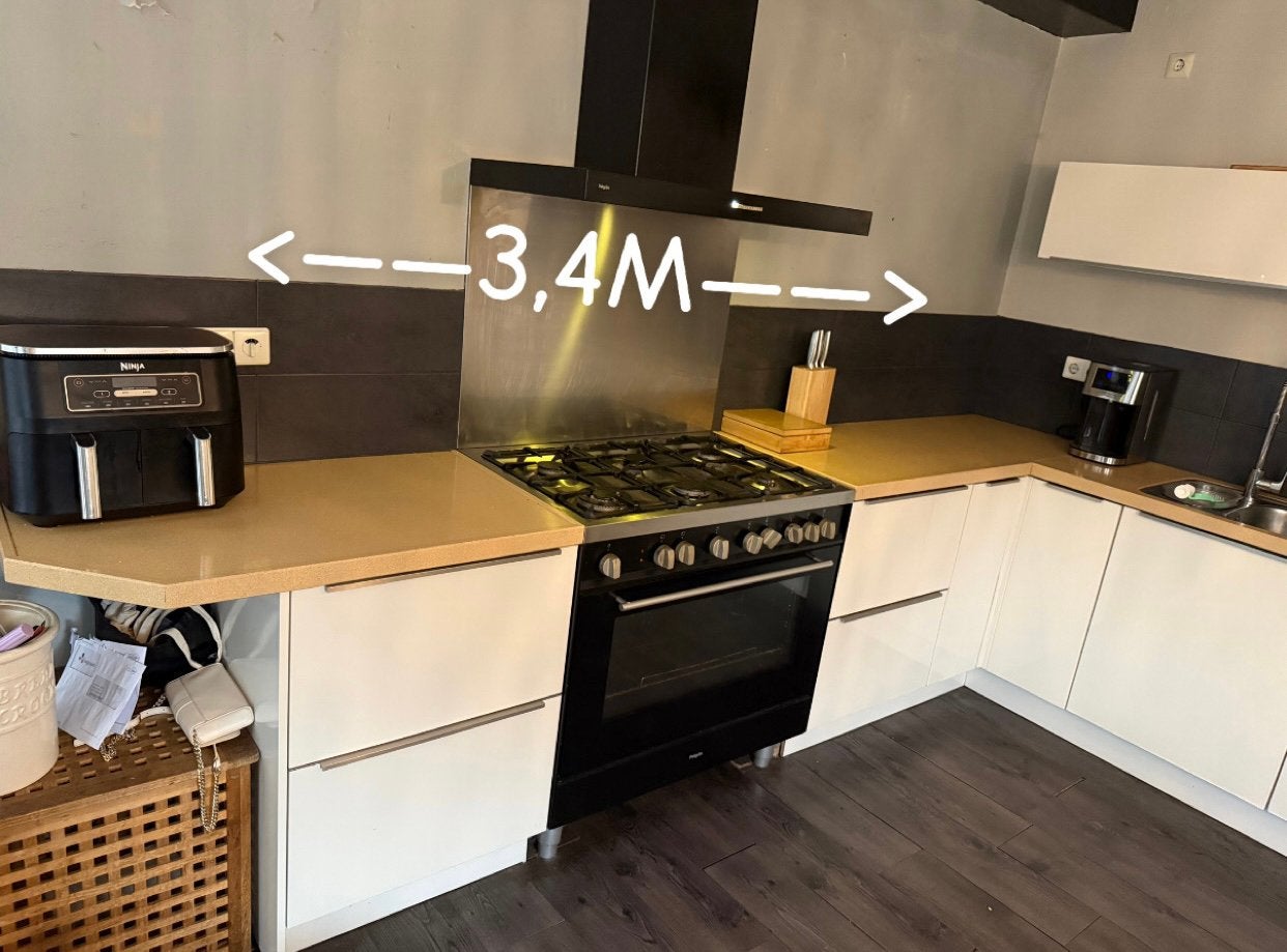 COMPLETE keuken | incl apparatuur | uiterlijk 22e ophalen, Huis en Inrichting, Keuken | Complete keukens, Ophalen, Zo goed als nieuw