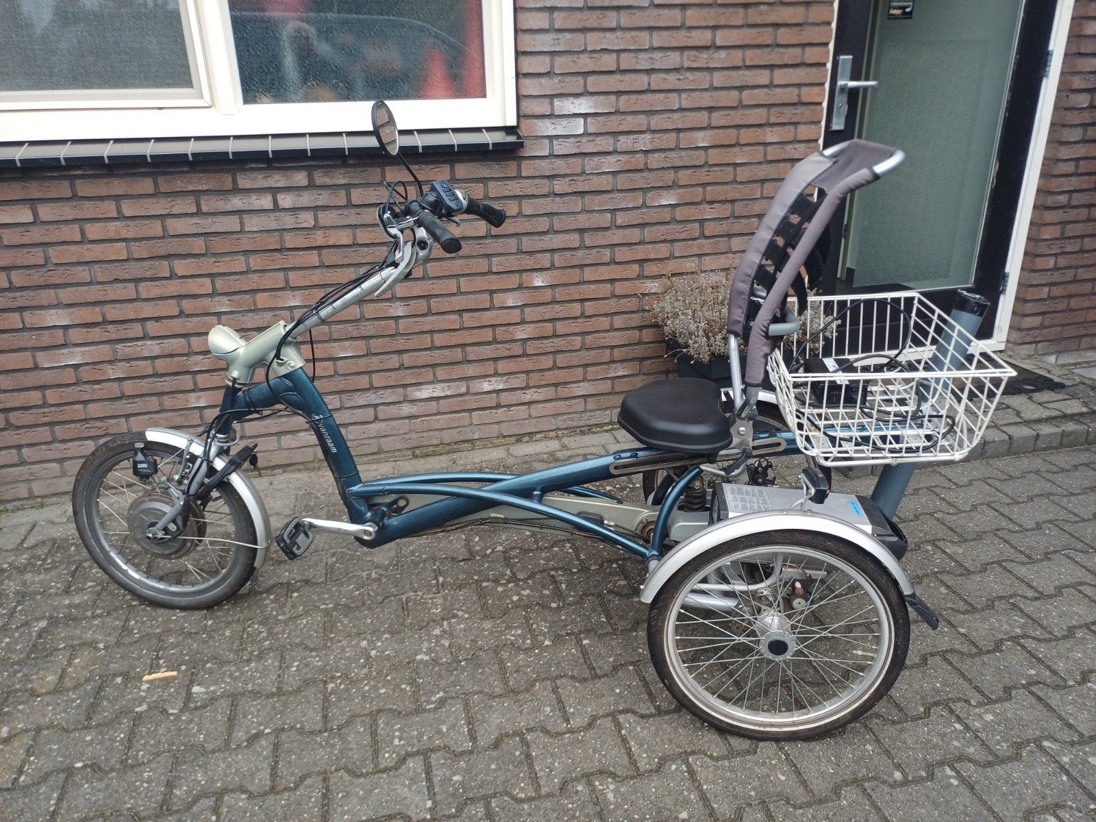 Van Raam Easy Rider E-bike driewieler met accessoires, Ophalen of Verzenden, Gebruikt, Van Raam
