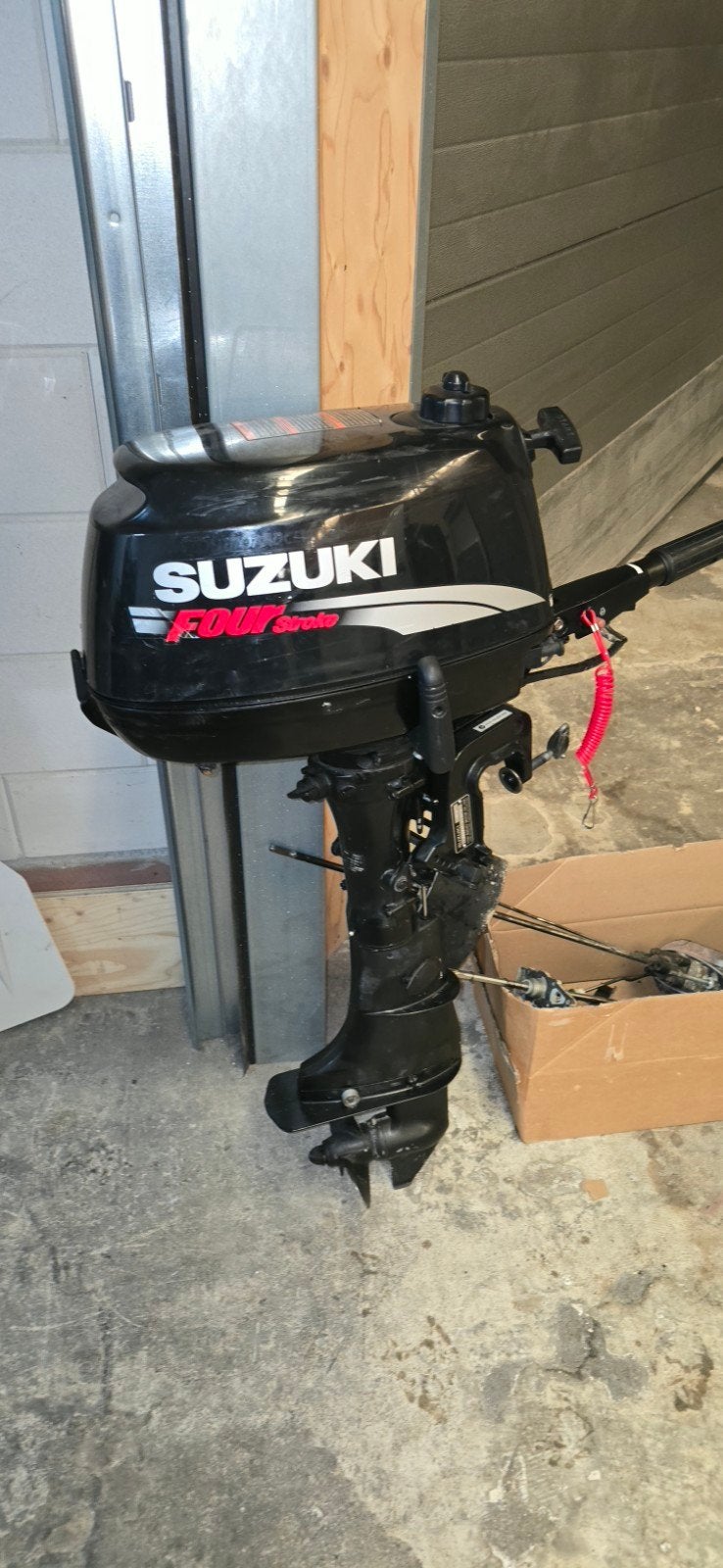 Suzuki 6pk buitenboordmotor voor onderdelen., Ophalen, Motor en Techniek, Zeilboot of Motorboot