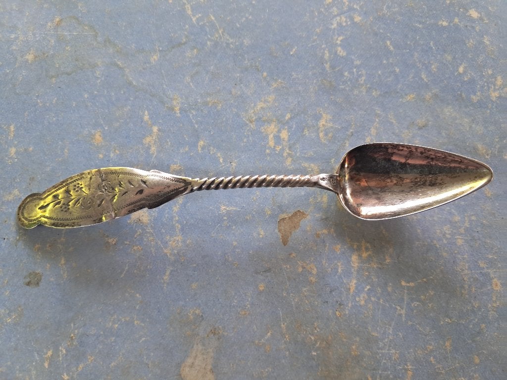 lepeltje 12 cm-zilver-gewicht 7 gram, Ophalen of Verzenden, Zilver
