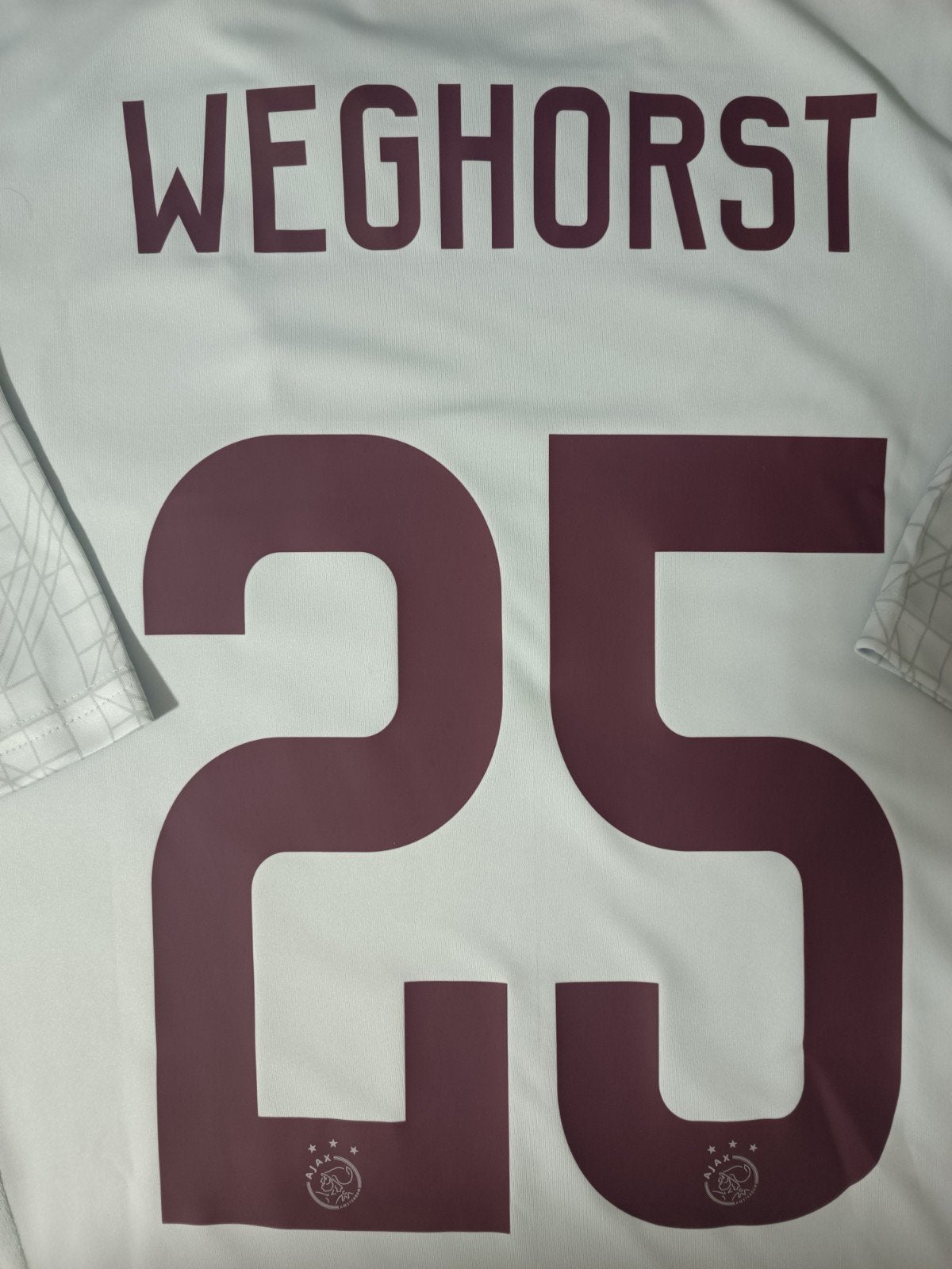 Ajax Shirt Wout Weghorst, Ophalen of Verzenden, Zo goed als nieuw, Ajax, Shirt