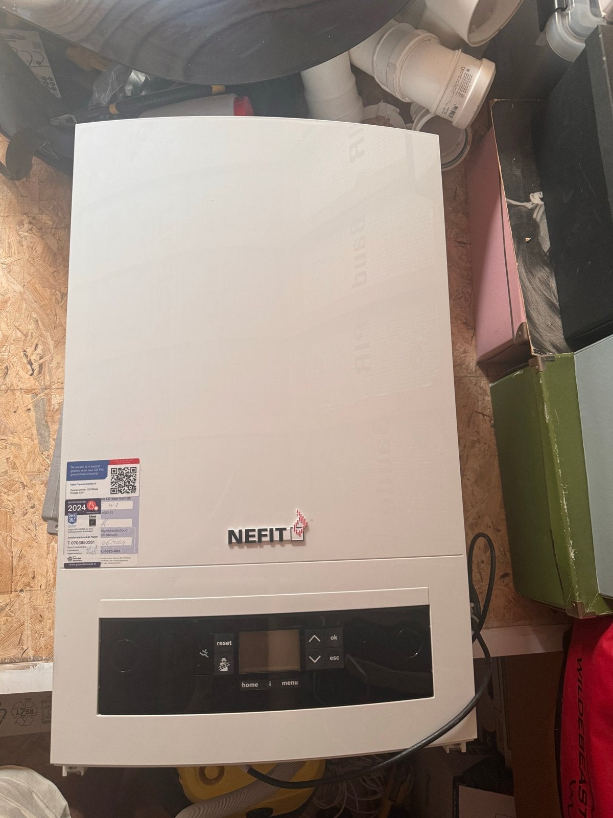 Nefit TrendLine HRC30 CW5 II CV-ketel (uit 2023), Ophalen, Hoog rendement (Hr), Cv-ketel of Combi-ketel, Zo goed als nieuw