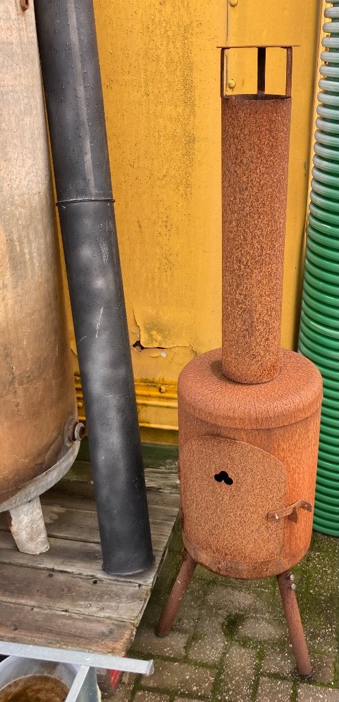 Houtkacheltje voor buiten of onder overkapping, Tuin en Terras, Tuinhaarden, Ophalen, Gebruikt