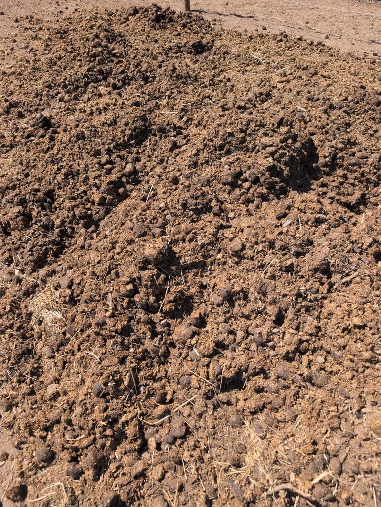 Gratis natuurlijke paardenmest, Ophalen