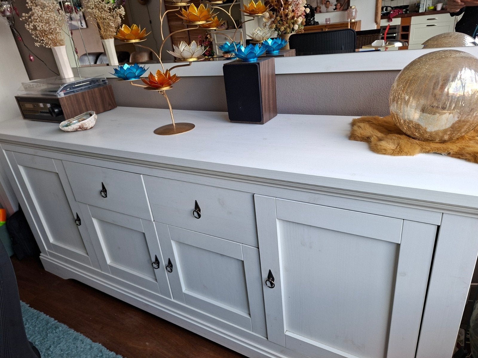 massief grenen white wash diversen, Ophalen, Gebruikt, 25 tot 50 cm, 50 tot 100 cm