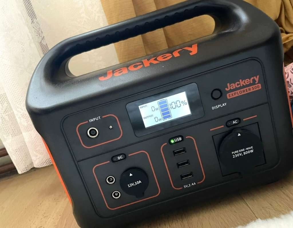 Jackery 500 powerstation nieuw, Ophalen of Verzenden, Nieuw