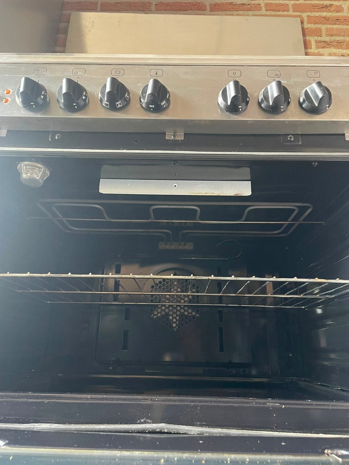 Belion Fornuis met Oven - Zo goed als nieuw, Witgoed en Apparatuur, Ophalen, Hete lucht, 60 cm of meer, Zo goed als nieuw
