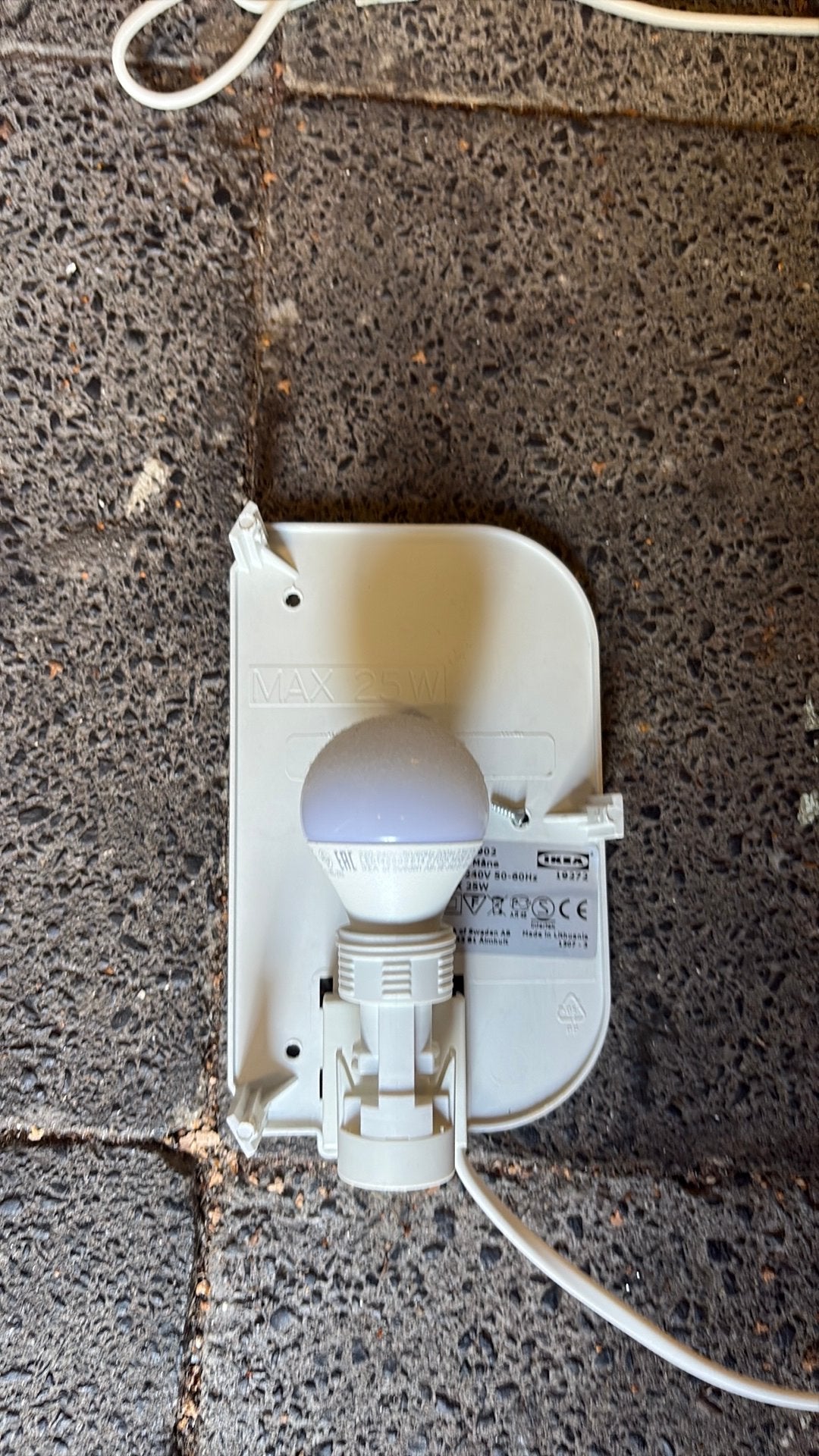 IKEA maanlamp geel – wandlamp kinderkamer, Kinderen en Baby's, Ophalen, Zo goed als nieuw, Lamp