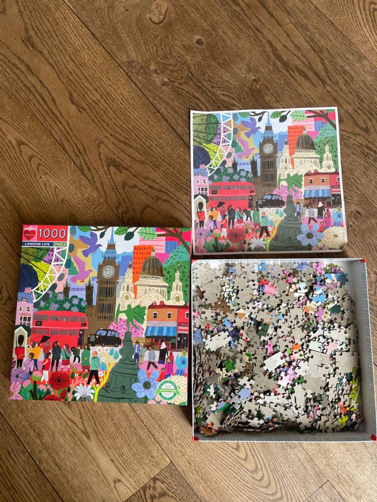 Legpuzzel London Life 1000 stukjes ooBoo - Zo goed als nieuw, Ophalen of Verzenden, Meer dan 50 stukjes, Zo goed als nieuw, 6 jaar of ouder
