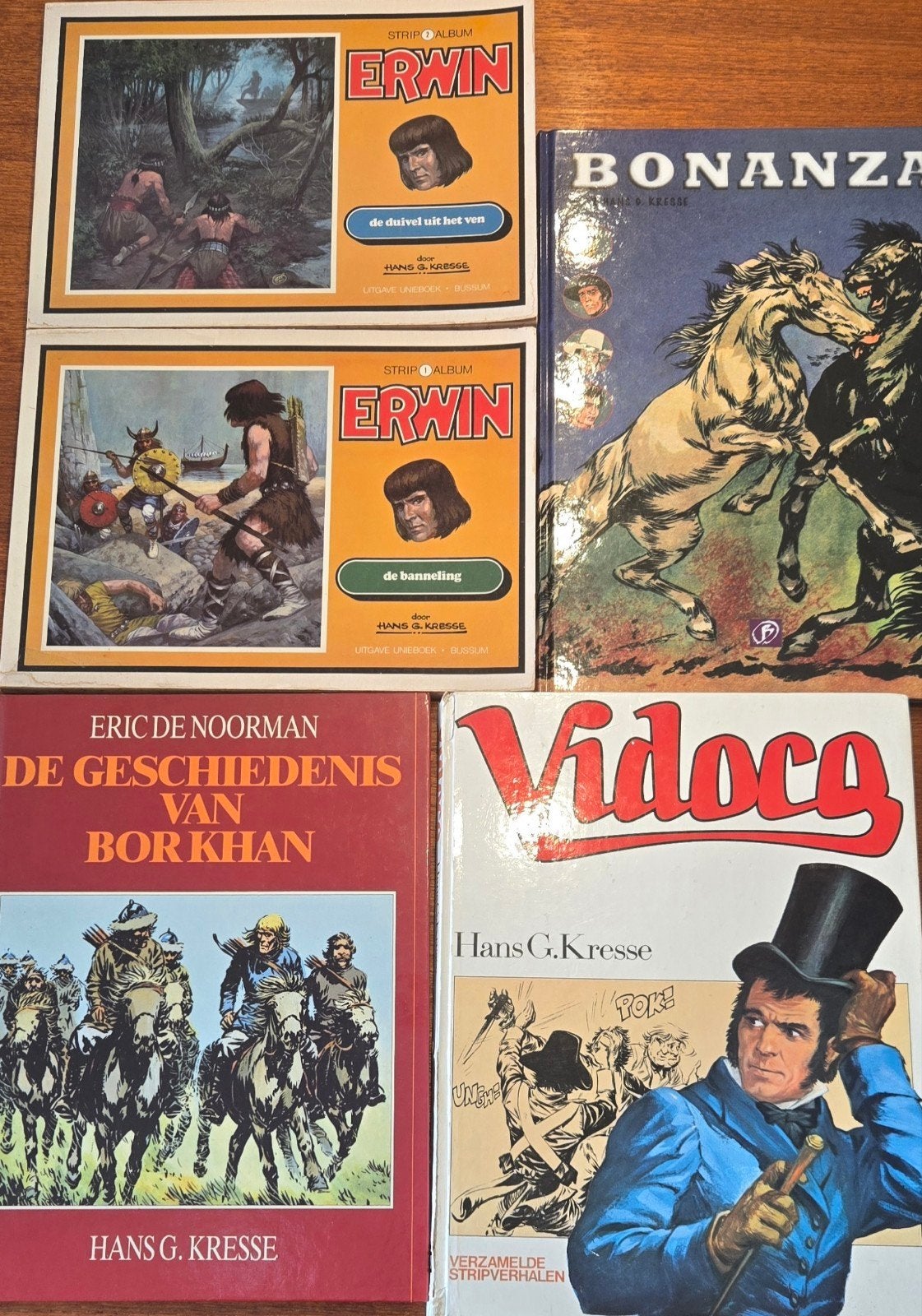 Hans G.Kresse, Boeken, Meerdere stripboeken, Ophalen of Verzenden, Zo goed als nieuw