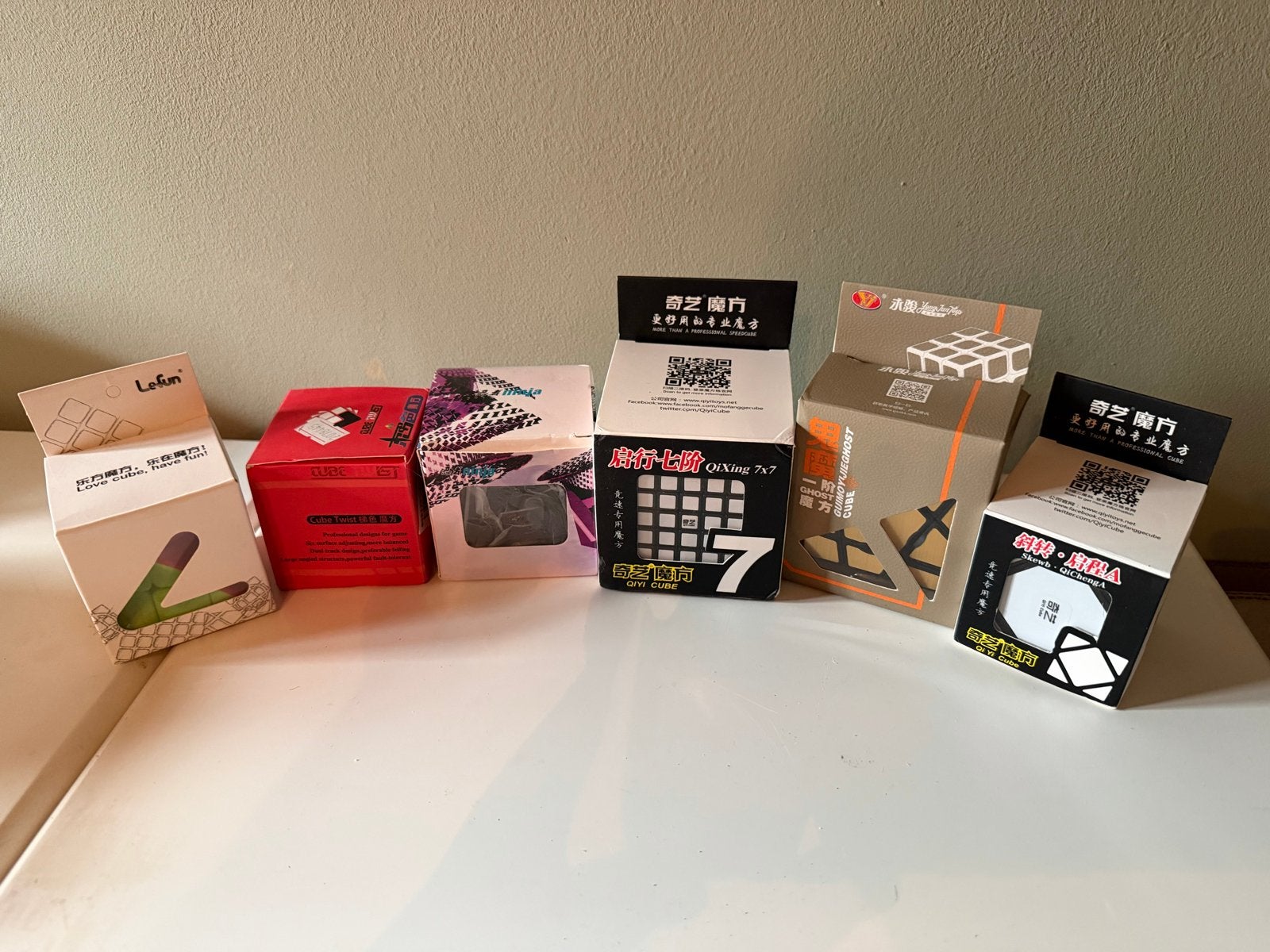 Diverse Speedcubes - Nieuw in Doos, Ophalen of Verzenden, Nieuw, Jongen of Meisje