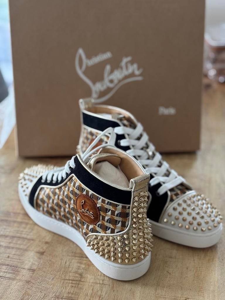 Nieuwe Christian Louboutin Sneakers met Spikes, Overige kleuren, Nieuw, Ophalen of Verzenden, Sneakers of Gympen