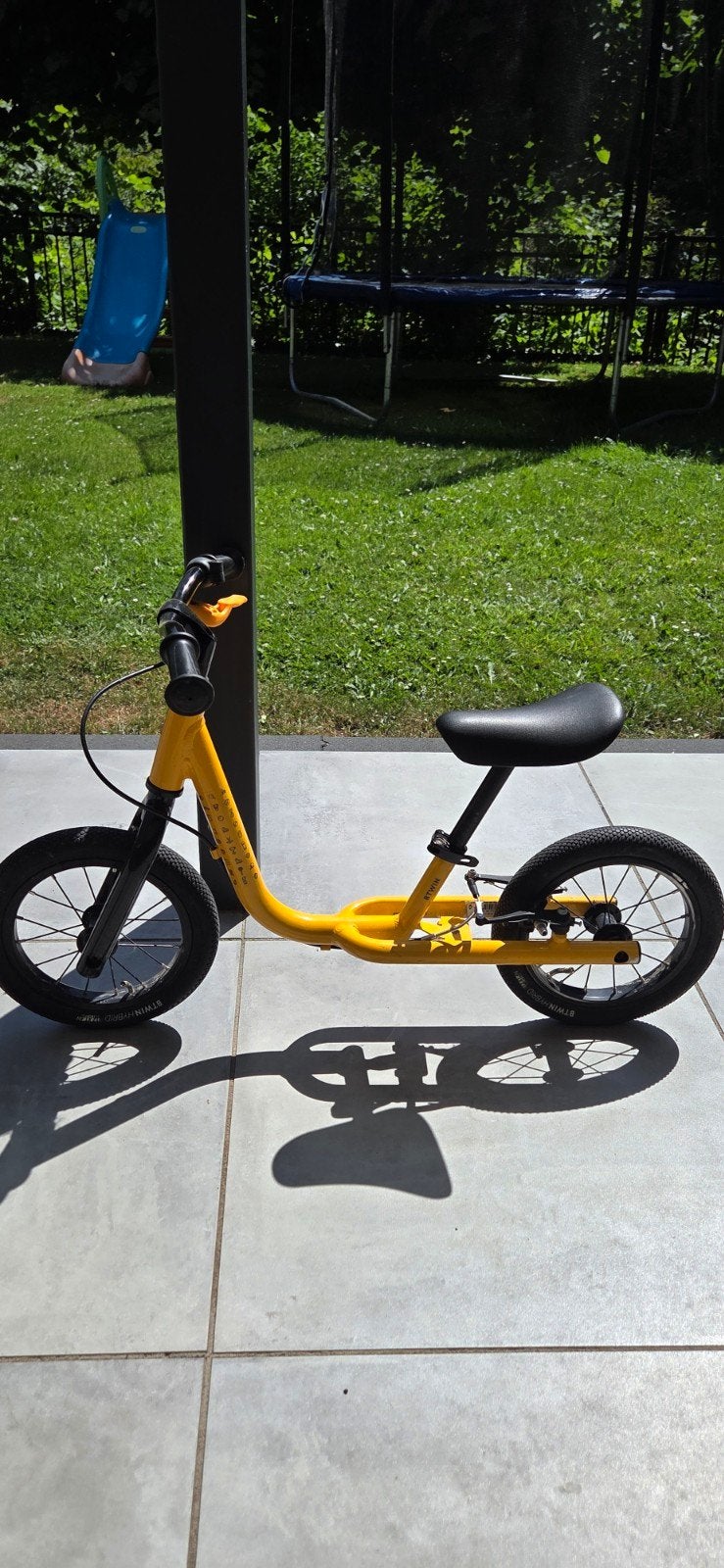 Gele loopfiets voor kinderen - Zo goed als nieuw, Ophalen, Zo goed als nieuw, Minder dan 16 inch