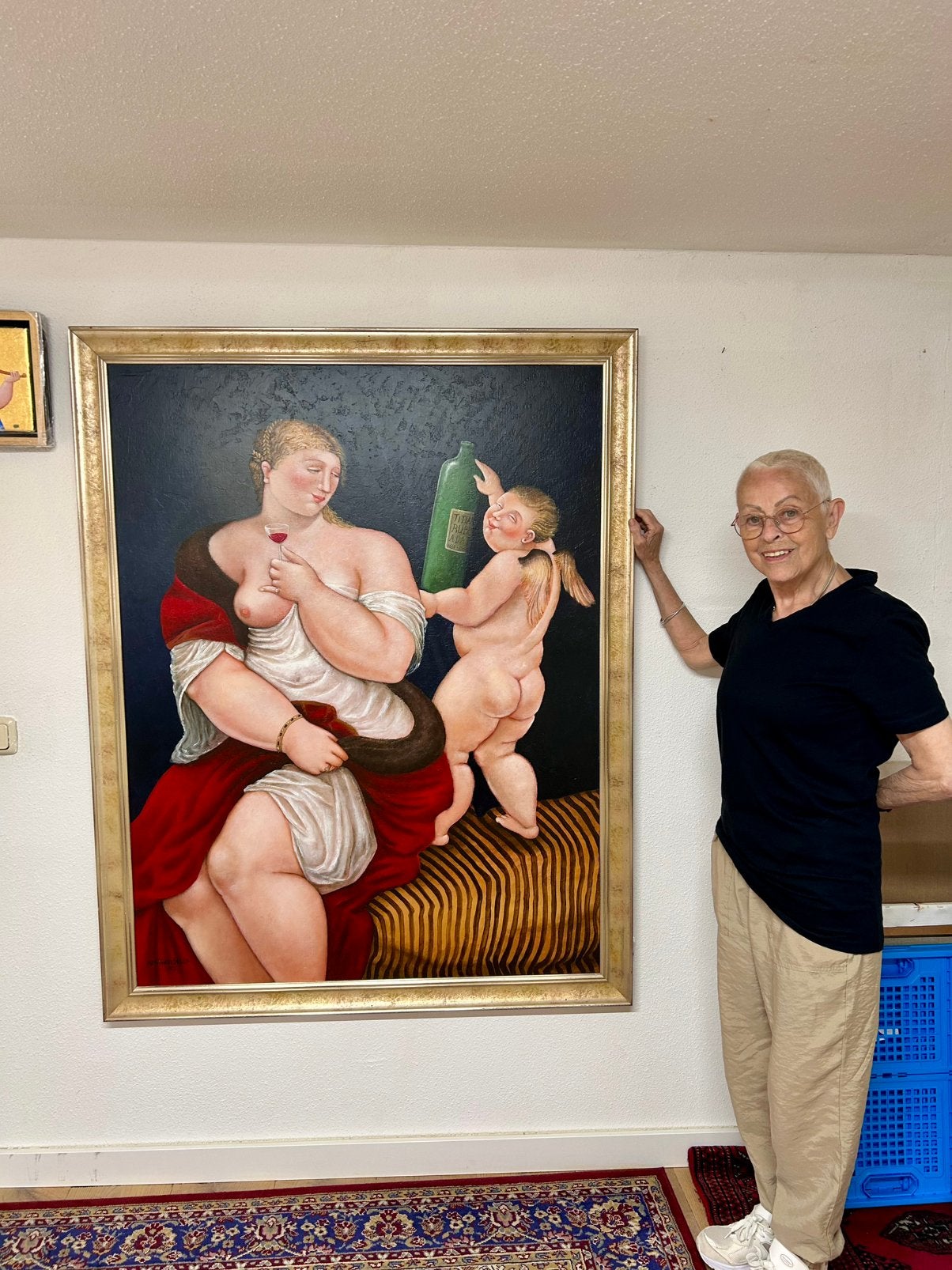 Ada Breedveld schilderij, Antiek en Kunst, Ophalen