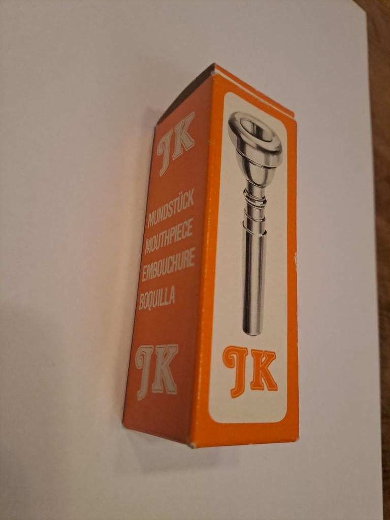JK 1½C trompetmondstuk, Muziek en Instrumenten, Instrumenten | Toebehoren, Ophalen of Verzenden, Zo goed als nieuw, Trompet