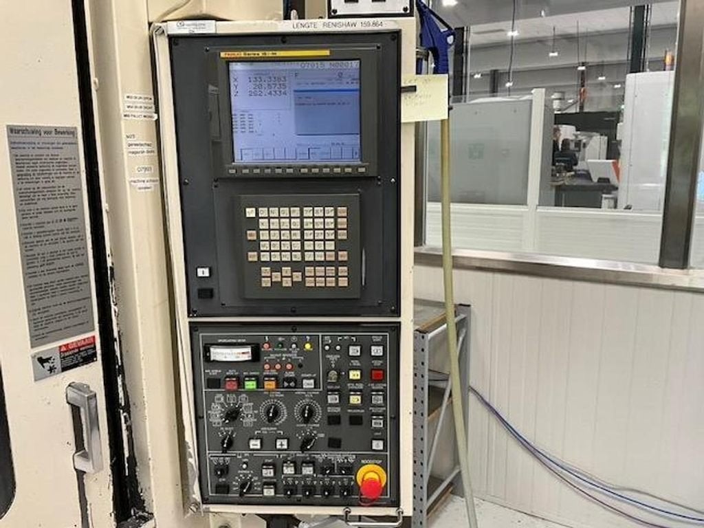 Bewerkingscentrum YASDA YBM-640V, Ophalen, Freesbank, Computergestuurd (Cnc), Gebruikt