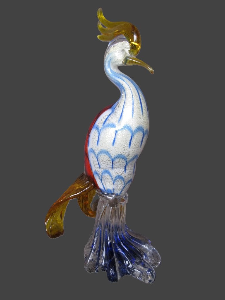 vogel fazant Murano collector., Antiek en Kunst, Ophalen