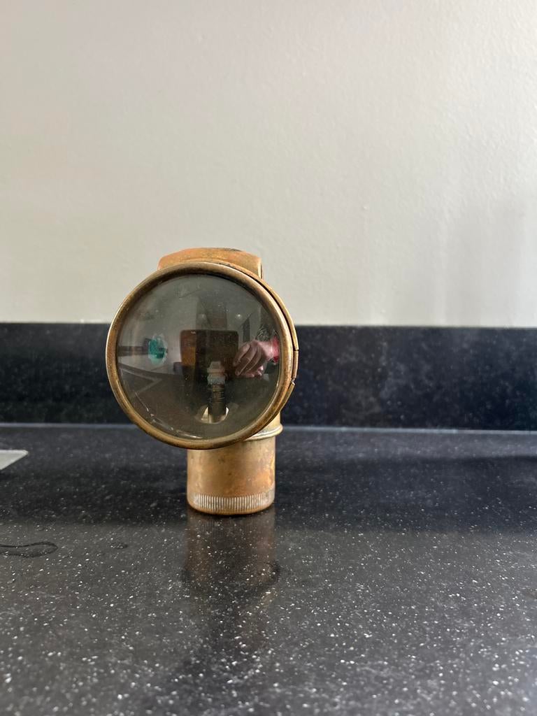 Antieke Carbidlamp - Vintage Fietslamp, Antiek en Kunst, Ophalen of Verzenden