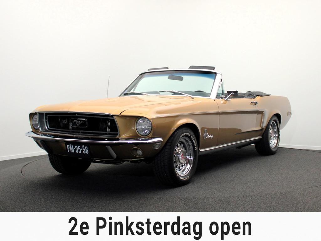 Ford USA Mustang Cabrio 289 V8 1968 Aut *Gerestaureerd* C-Co, Achterwielaandrijving, 4800 cc, Zwart, Overige kleuren