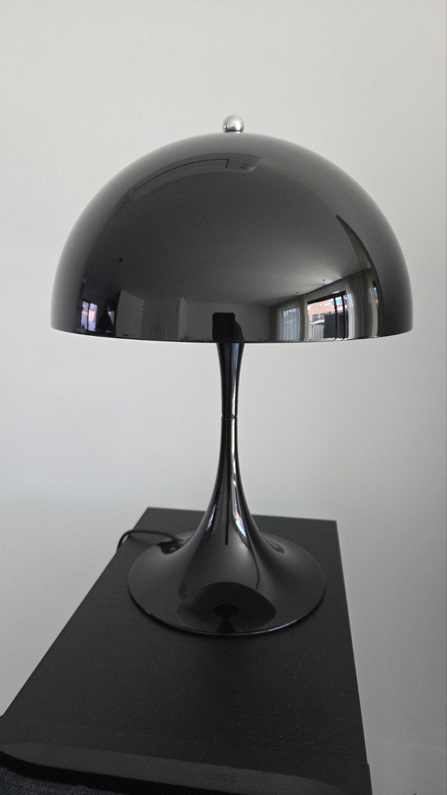 PANTHELLA Louis Poulsen mini 250 zwart - zgan, Huis en Inrichting, Lampen | Tafellampen, Zwart, Ophalen of Verzenden