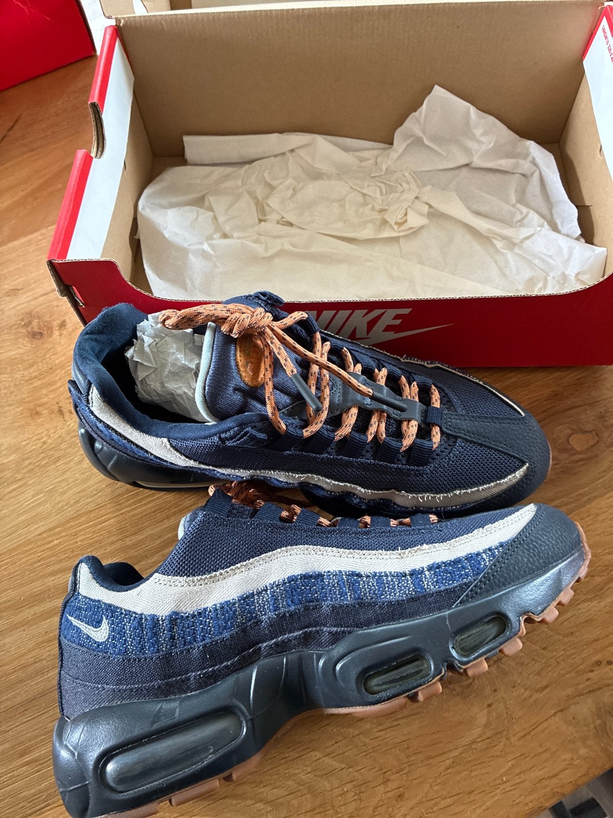 Nike Air Max 95 PRM - Maat 40 nieuw, Ophalen of Verzenden, Nieuw, Blauw, Sneakers of Gympen