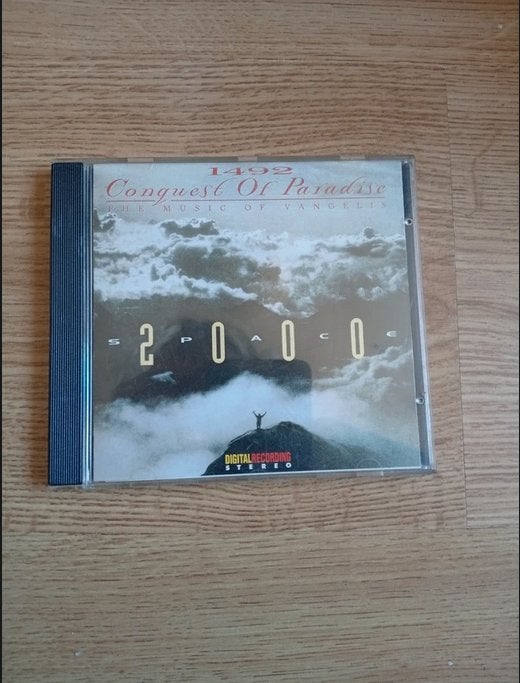 Cd soundtrack conquest of paradise 1492 space 2000 Vangelis, Cd's en Dvd's, Ophalen of Verzenden, Zo goed als nieuw