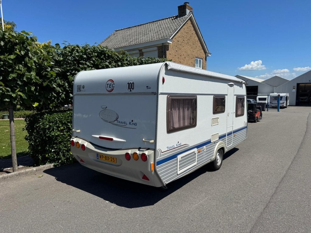 TEC Travel King 530 E Verkocht, Caravans en Kamperen, Dwarsbed, T.E.C., Rondzit, Bedrijf
