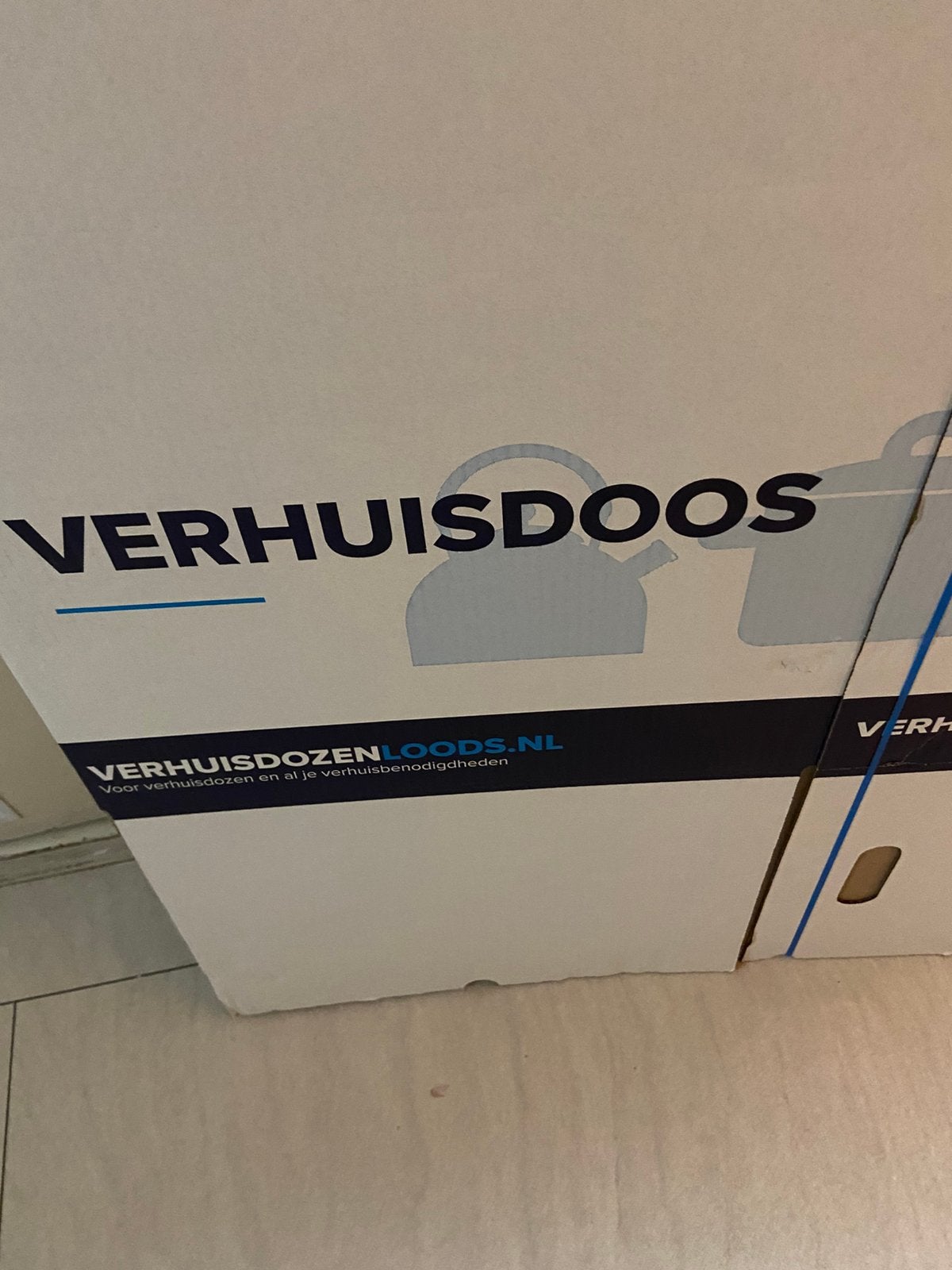 Verhuisdoos 10 stuks, Doos, Ophalen of Verzenden, Zo goed als nieuw, Minder dan 40 cm