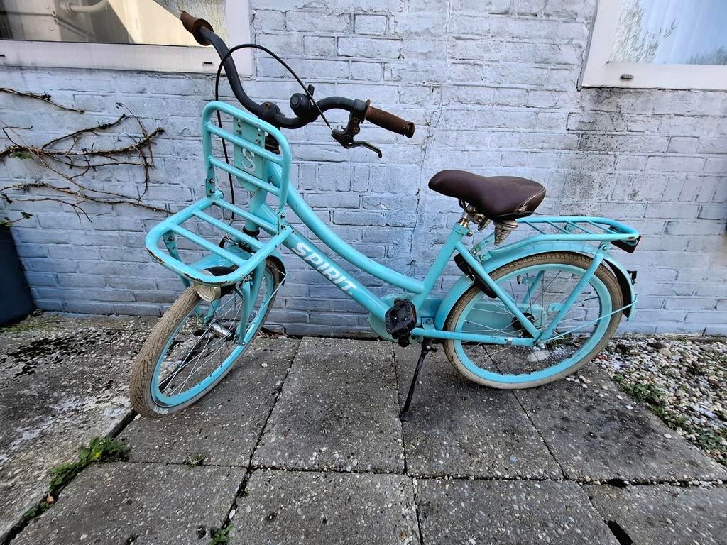 Spirit meisjesfiets - 20 inch - turquoise Gebruikt, Ophalen, Gebruikt, 20 inch, Handrem