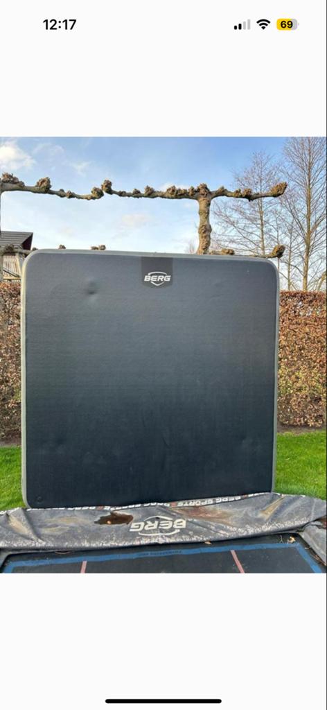 BERG AeroWall 2x2 Zwart/Grijs voor Ultim Elite 500 FlatGroun, Ophalen, Gebruikt