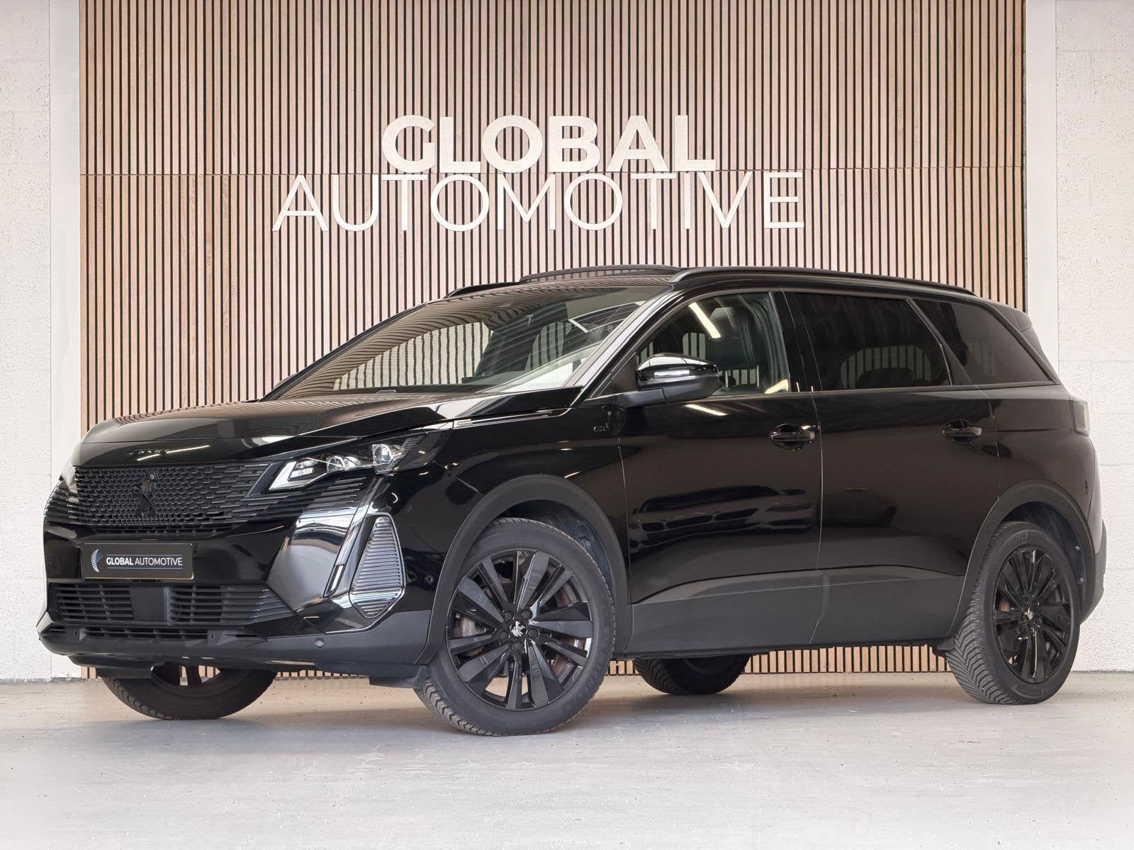 Peugeot 5008 1.2 PureTech GT - PANORAMADAK - FOCAL - 7P - SF, 15 km/l, Gebruikt, Zwart, 1199 cc