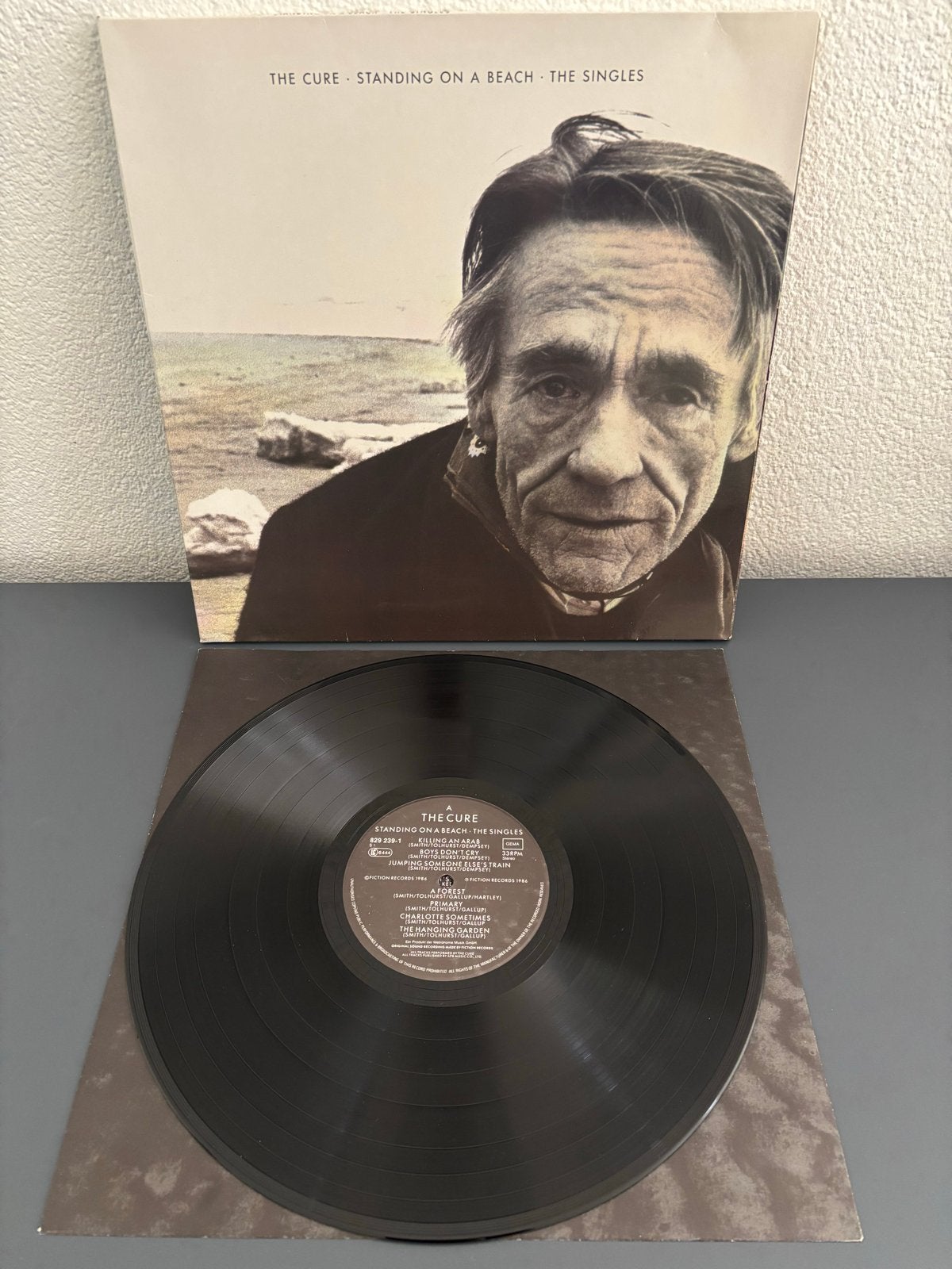 The Cure - Standing on a Beach: The Singles LP (1986), Cd's en Dvd's, LP, Ophalen of Verzenden, 12 inch, Alternative Rock