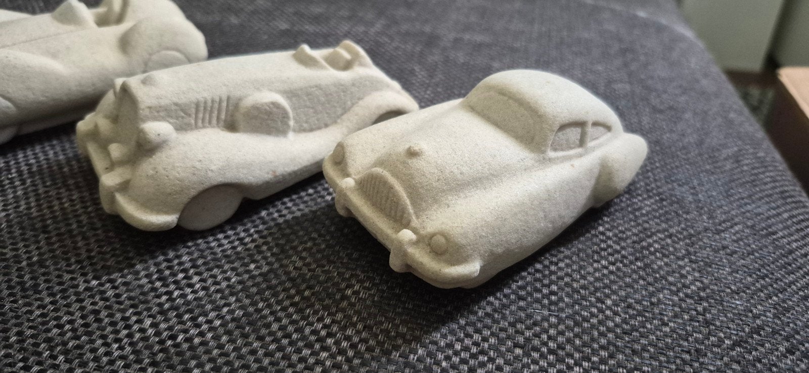 Vintage Marbell Stone Art Beeldjes - Belgische Collectie, Overige onderwerpen, Minder dan 20 cm, Ophalen of Verzenden, Gemerkt