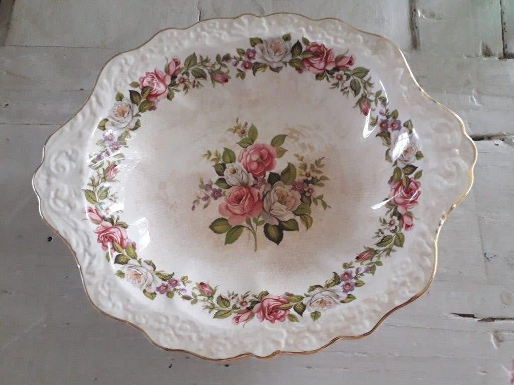 Schaal James Kent Old Foley Harmony Rose, Ophalen of Verzenden, Porselein, Overige stijlen, Schaal of Schalen