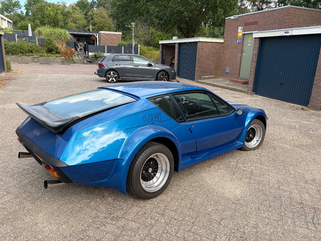 Renault Alpine A310 2.7 V6 1978 Blauw, Auto's, Renault, Particulier, Alpine A310, Lederen bekleding, Lichtmetalen velgen, Metallic lak