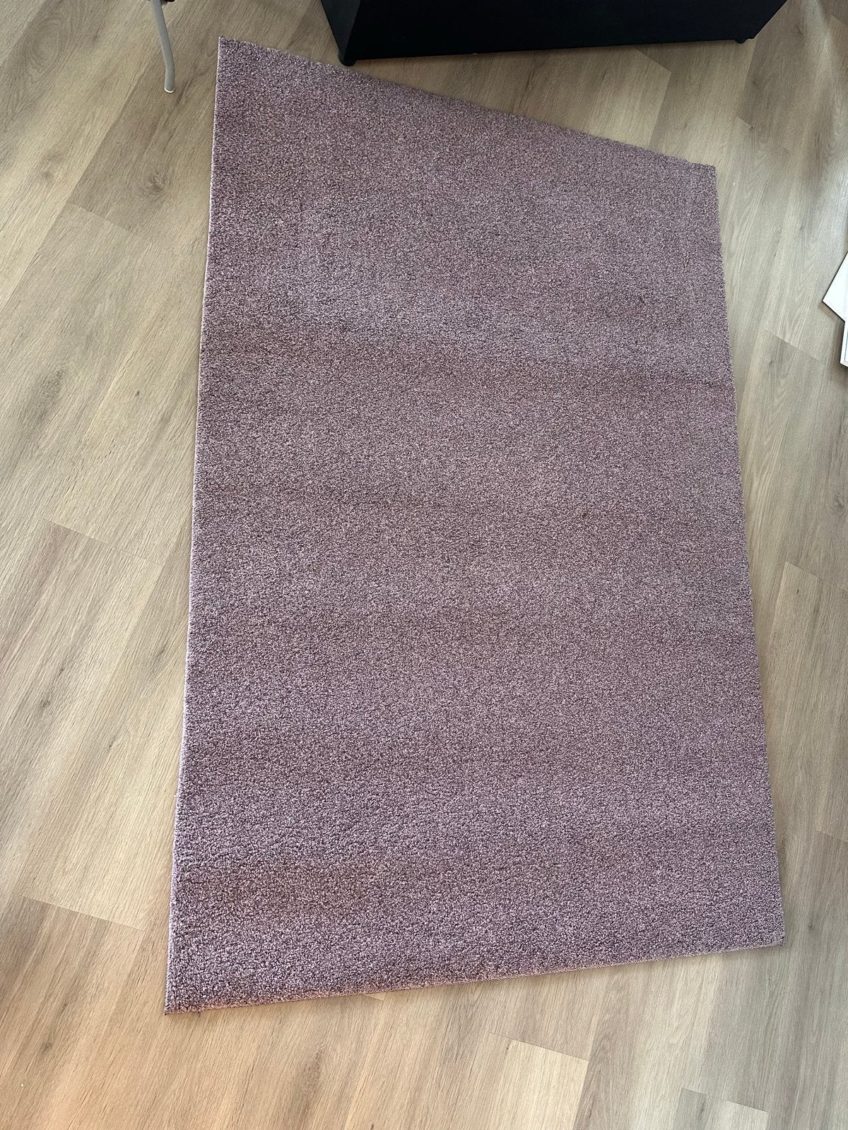 Jysk vloerkleed violet 133x200 cm | hoogpolig zacht tapijt, 100 tot 150 cm, Paars, Ophalen of Verzenden, Zo goed als nieuw