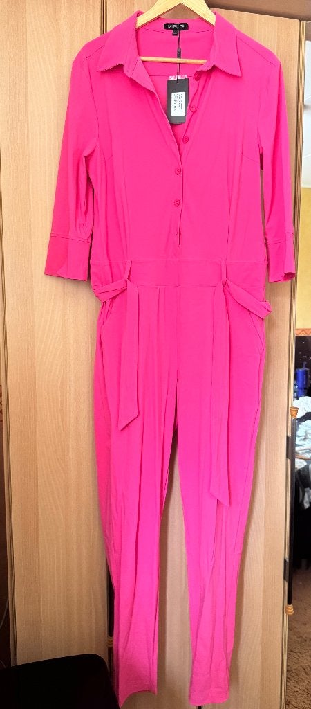 Nieuw fuchsia jumpsuit Mi Piace, Kleding | Dames, Jumpsuits, Nieuw, Maat 46/48 (XL) of groter, Roze, Ophalen of Verzenden