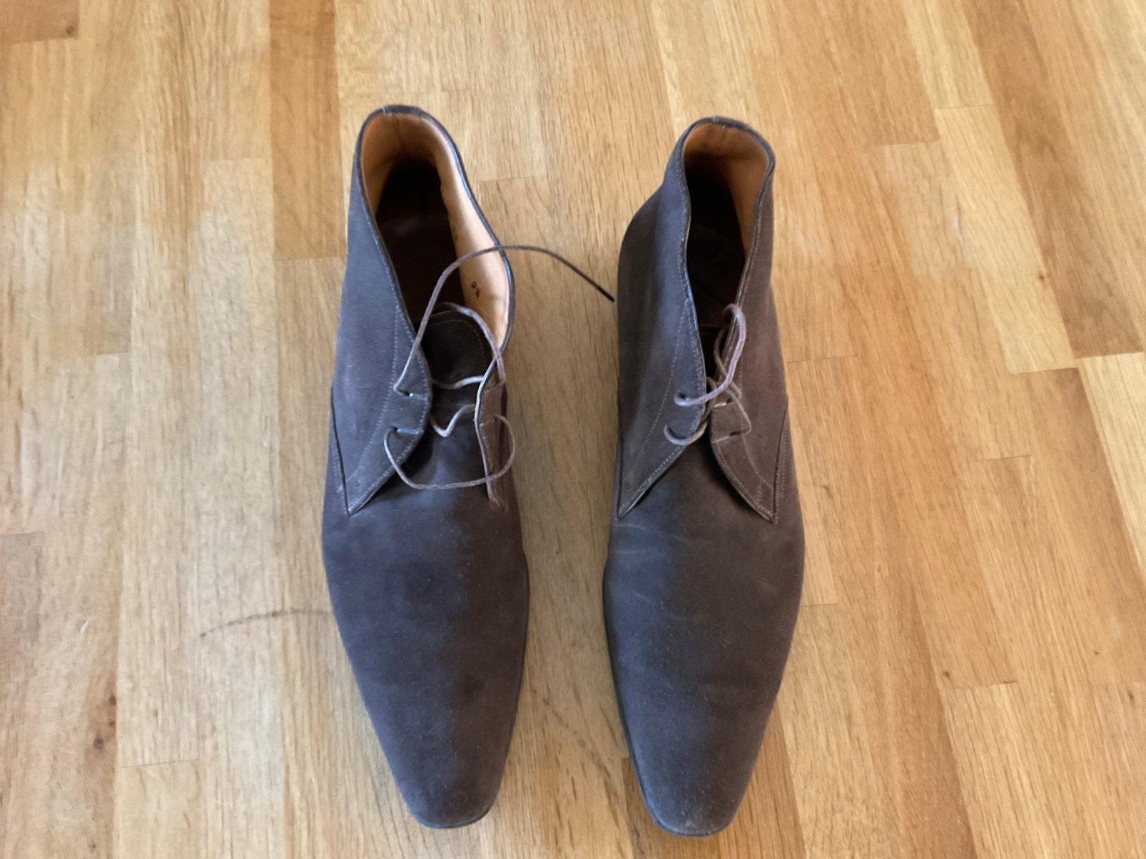 Santoni schoenen maat 43,5, Verzenden, Zo goed als nieuw, Bruin