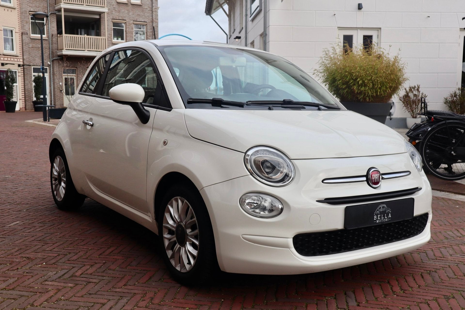 Fiat 500 0.9 TwinAir Pop Automaat | RIJKLAARPRIJS | Uconnect, Gebruikt, Wit, Origineel Nederlands, Bedrijf