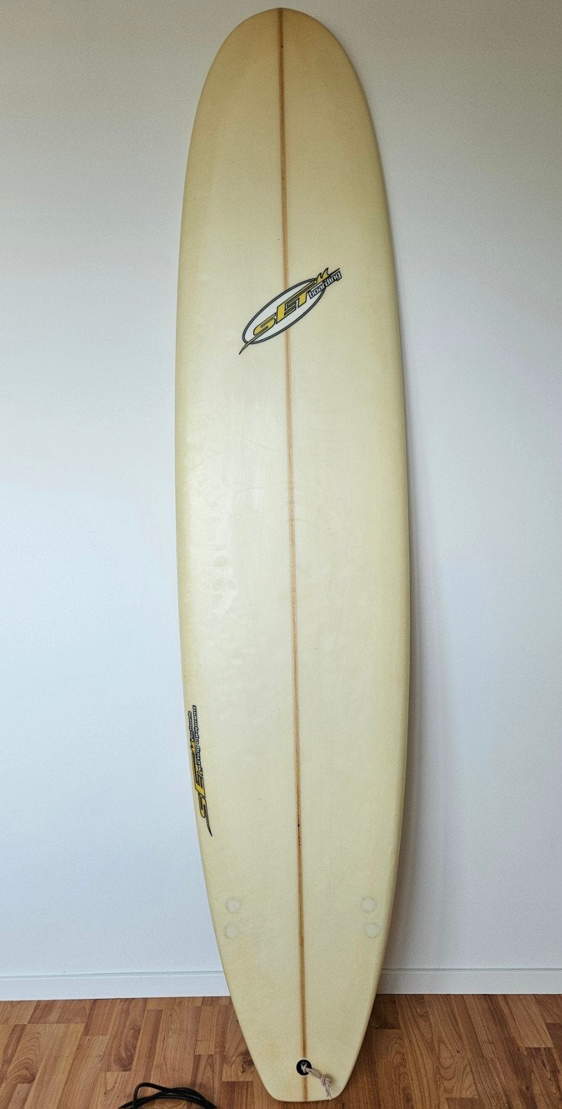 Mini-Malibu / Funboard Surfboard 7'2" Incl. Vinnen & Leash, Watersport en Boten, Golfsurfen, Ophalen, Zo goed als nieuw, Funboard