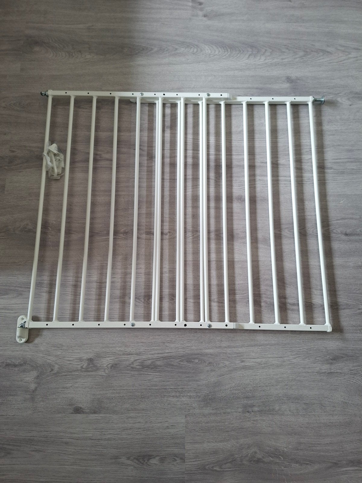 Traphekje Jules metaal wit., Kinderen en Baby's, Traphekjes, Ophalen, Gebruikt, 100 tot 115 cm, Klemhekje