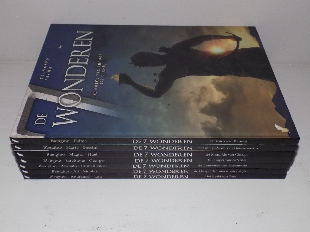 De 7 wonderen ~ Complete serie hardcovers 1 t/m 7, Complete serie of reeks, Ophalen of Verzenden, Zo goed als nieuw, Roberto Ali, Matthieu Rebuffat