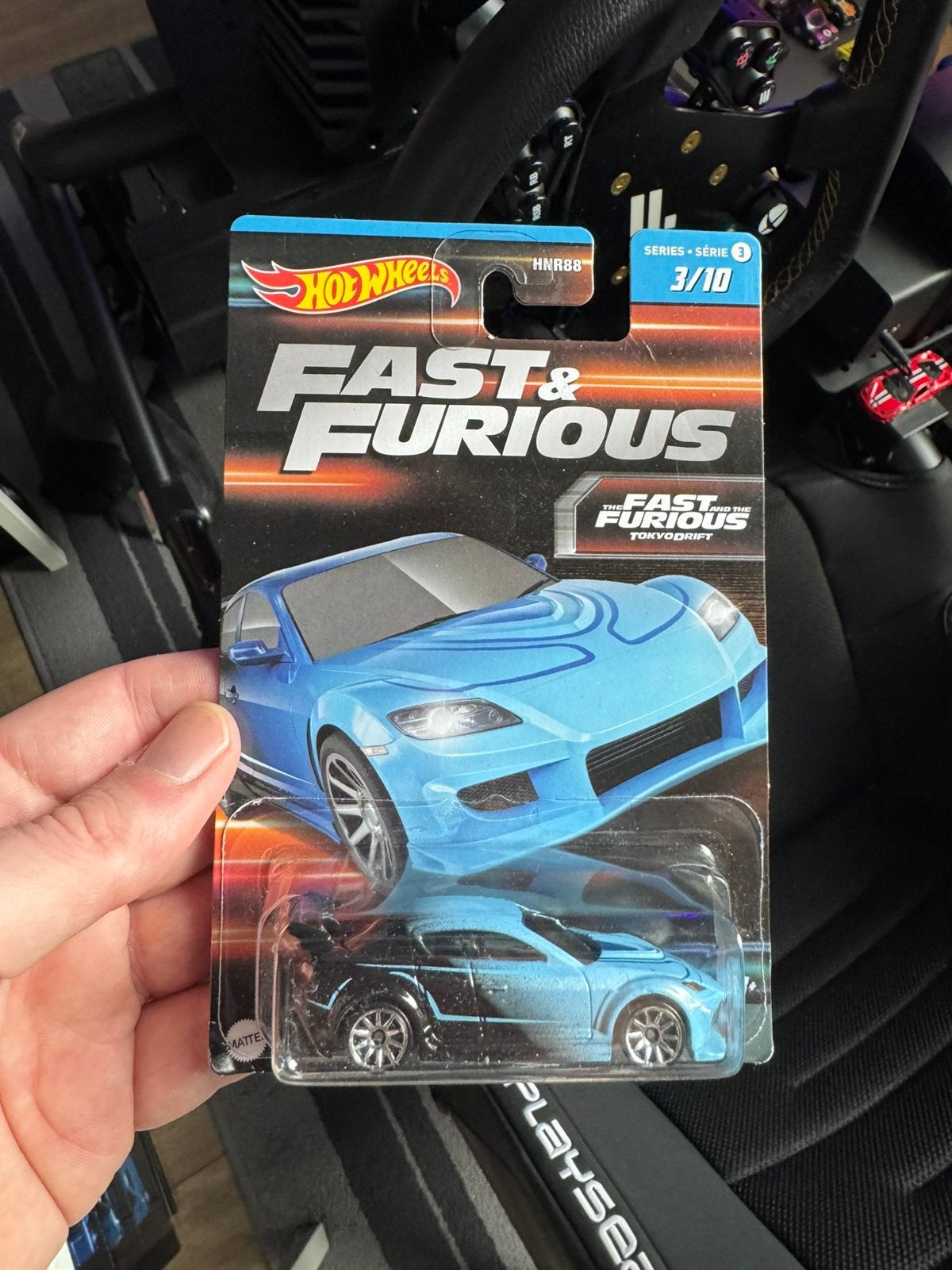 Hot Wheels Mazda RX8 Fast and Furious Tokyo Drift, Ophalen, Zo goed als nieuw, Auto