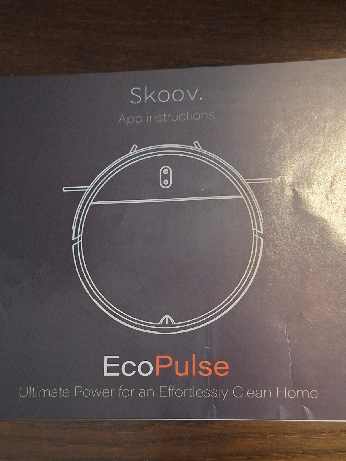 Skoov EcoPulse Robotstofzuiger met Dweilfunctie, Witgoed en Apparatuur, Stofzuigers, Ophalen, Overige merken, Gebruikt, Robotstofzuiger