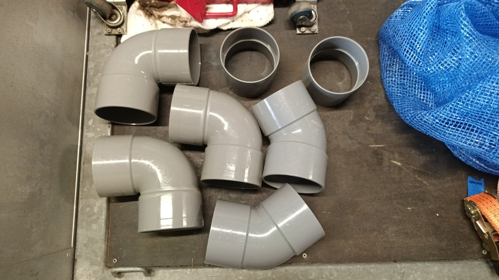 Hulpstukken PVC 110, Bochten, Pvc, Nieuw, Ophalen of Verzenden